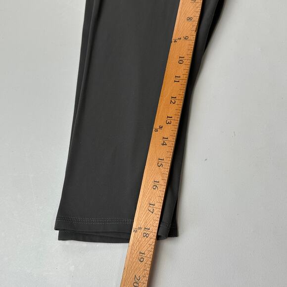 Free People Movement Leggings Womens Medium Gray High Rise Cropped Stretch Gym - Picture 10 of 12